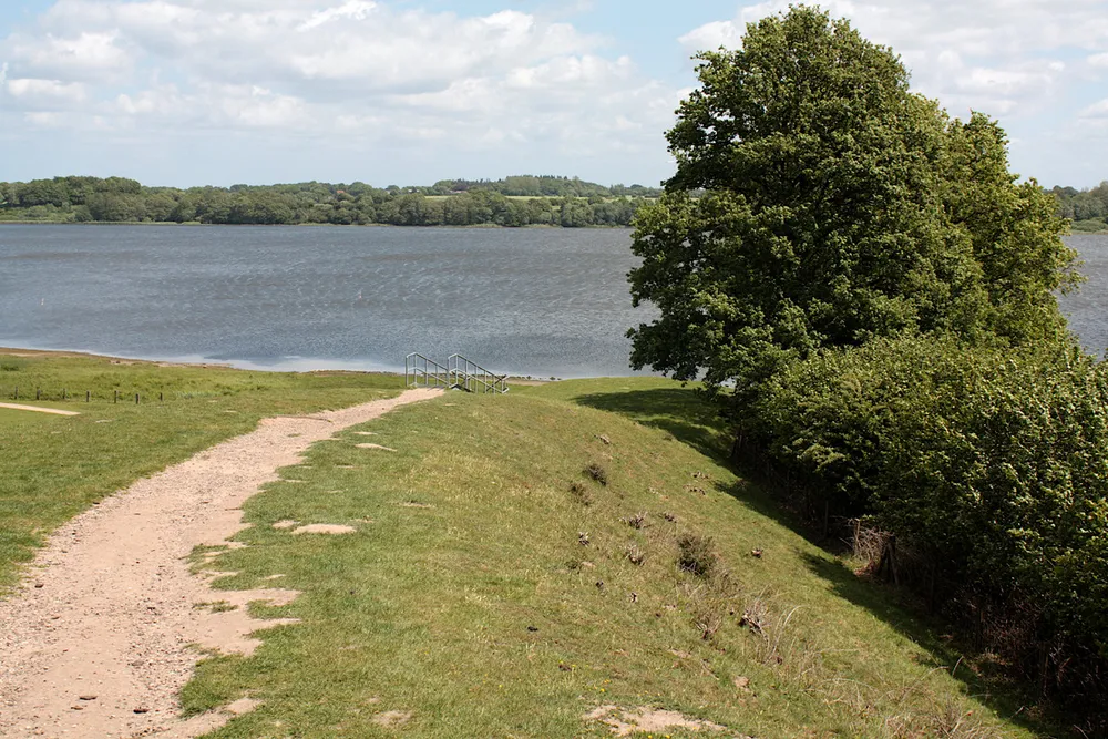 Foto aus Wikingerdorf in Haithabu