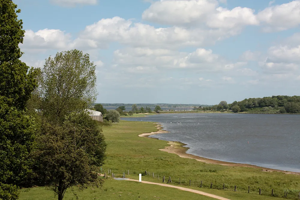 Foto aus Wikingerdorf in Haithabu